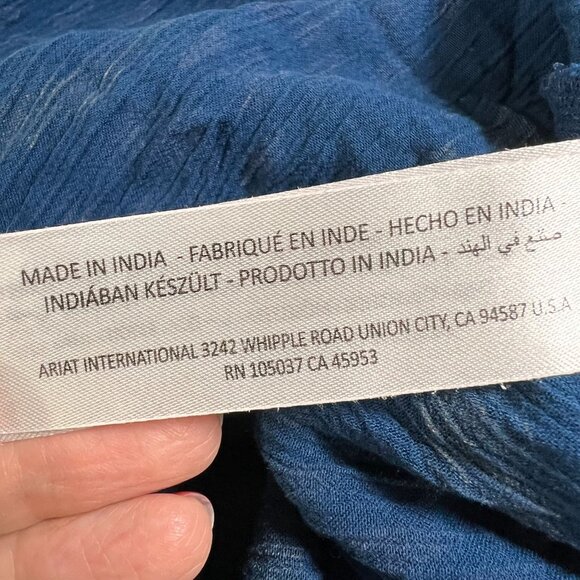 Ariat Womens L-XL Boho Kimono Cardigan Vibrant Geometric Tribal Southwest Wrap - Picture 12 of 15